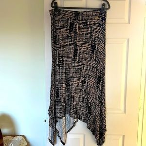 NWT Calvin Klein Shark Bite Hem Skirt Sz XL